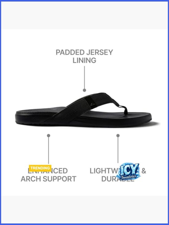 Men\'s Cushion Phantom Flip Flop Sandals EVA Rubber main image 5